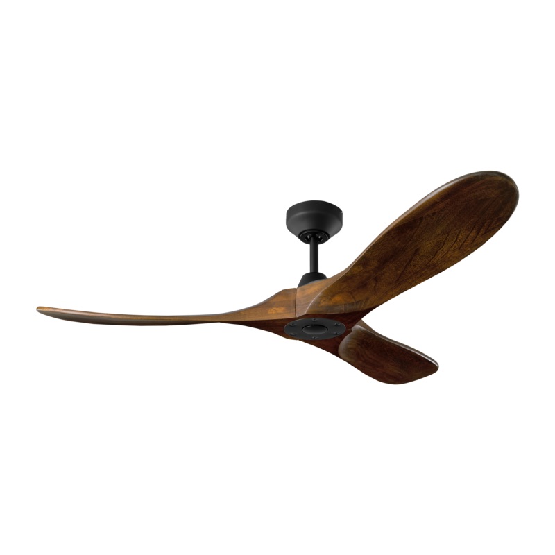 Visual Comfort Fan 3MAVSM52MBK Maverick Smart 52" Ceiling Fan, Midnight Black