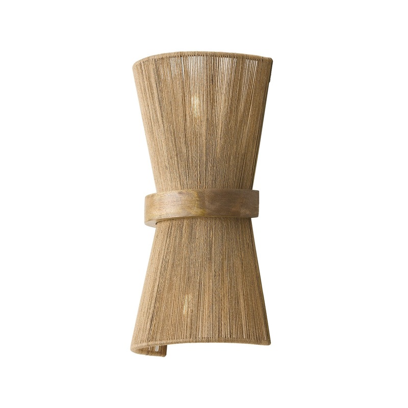 Capital Lighting 652821MA Maya Two Light Wall Sconce, Matte Brass