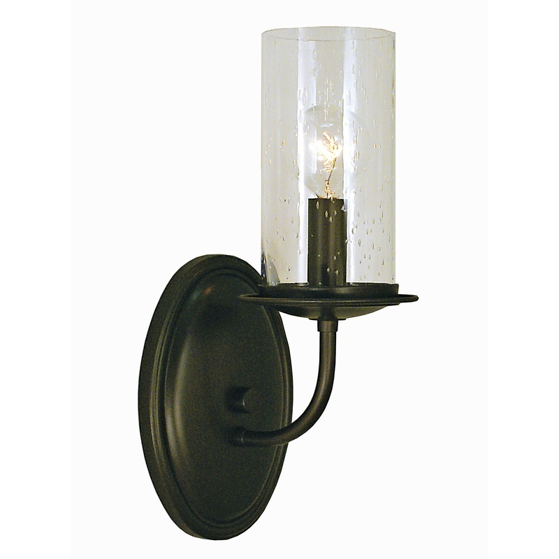 Framburg 1041 MB Compass One Light Wall Sconce, Mahogany Bronze