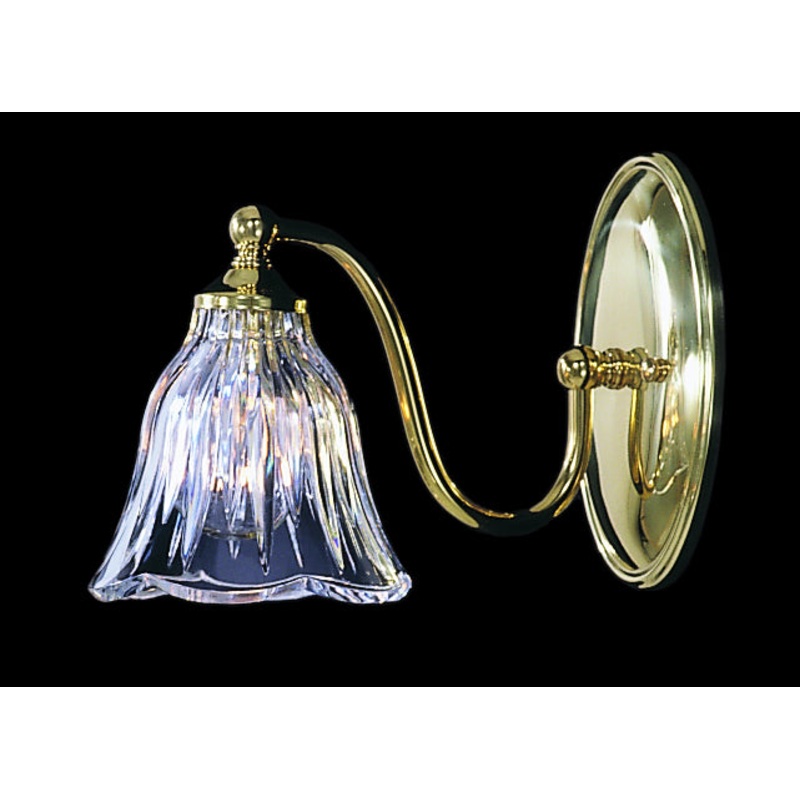 Framburg 8171 PB Geneva One Light Wall Sconce, Polished Brass
