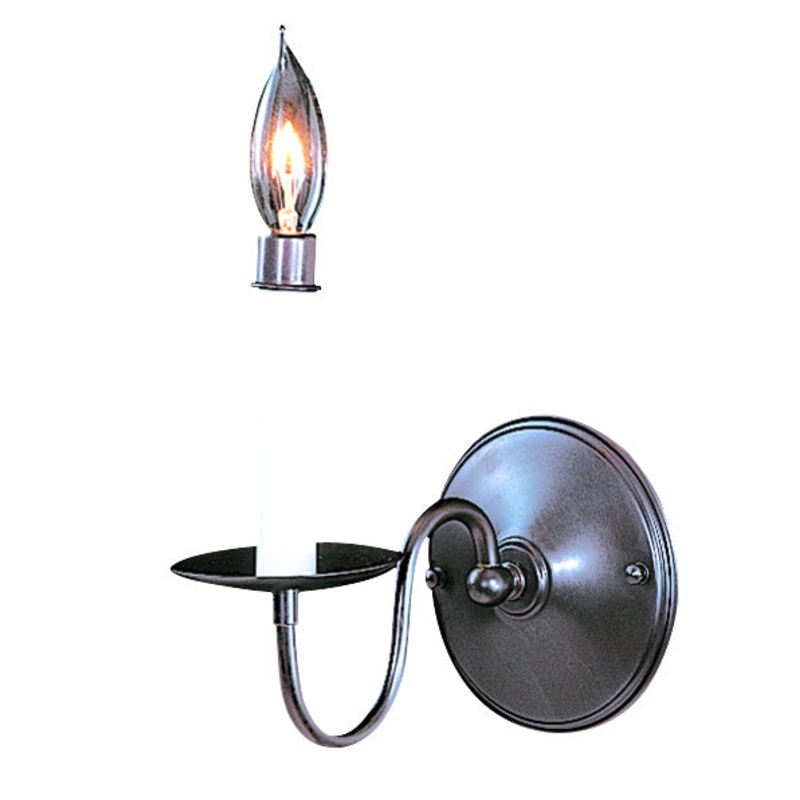 Framburg 9221 MB Jamestown One Light Wall Sconce, Mahogany Bronze