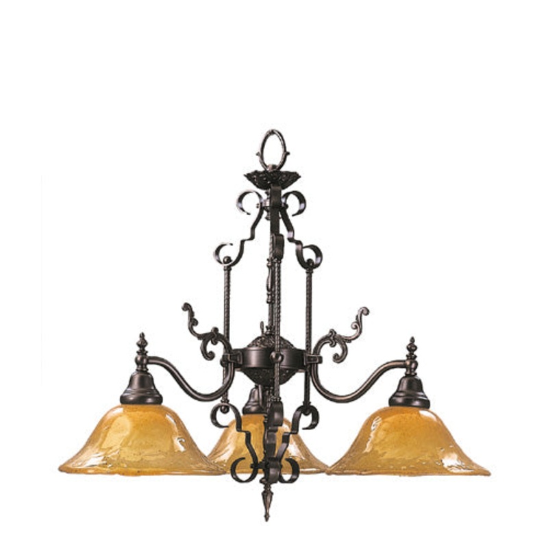 Framburg 1113 MB Compass Three Light Wall Sconce, Mahogany Bronze