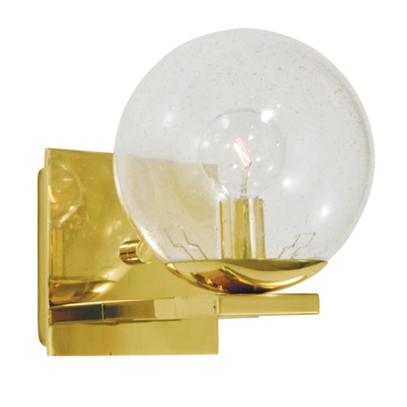 Framburg 4831 PB Jupiter One Light Wall Sconce, Polished Brass