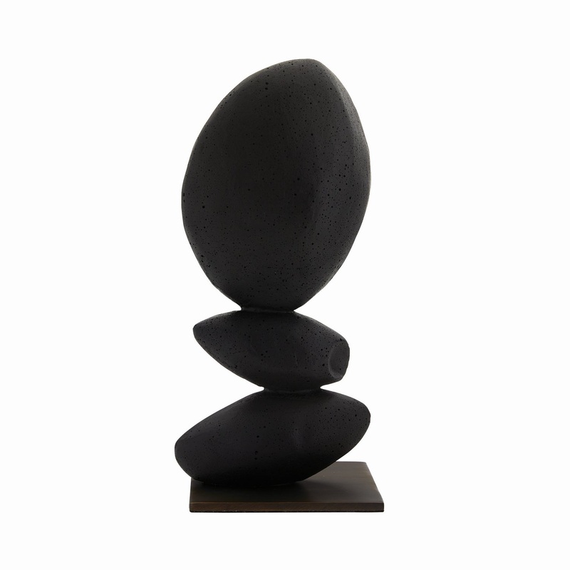 Arteriors 9201 Milton Sculpture Charcoal