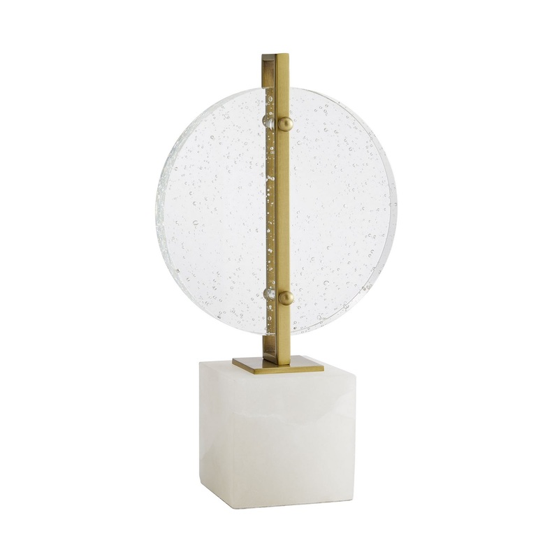 Arteriors 9230 Davidson Sculpture Clear Seedy