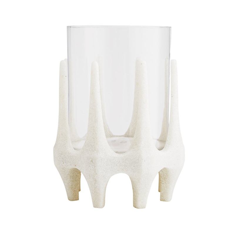 Arteriors 9240 Harmon Hurricane White