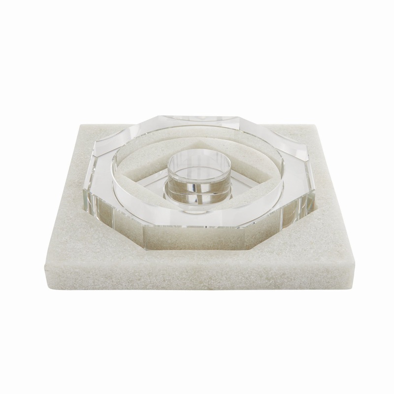 Arteriors 9251 Monopoly Sculpture Clear (Discontinued)