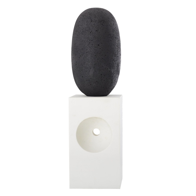 Arteriors 9258 Roscoe Sculpture Charcoal (Discontinued)