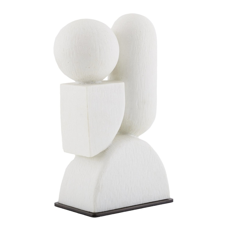 Arteriors 9260 Poza Sculpture Ivory
