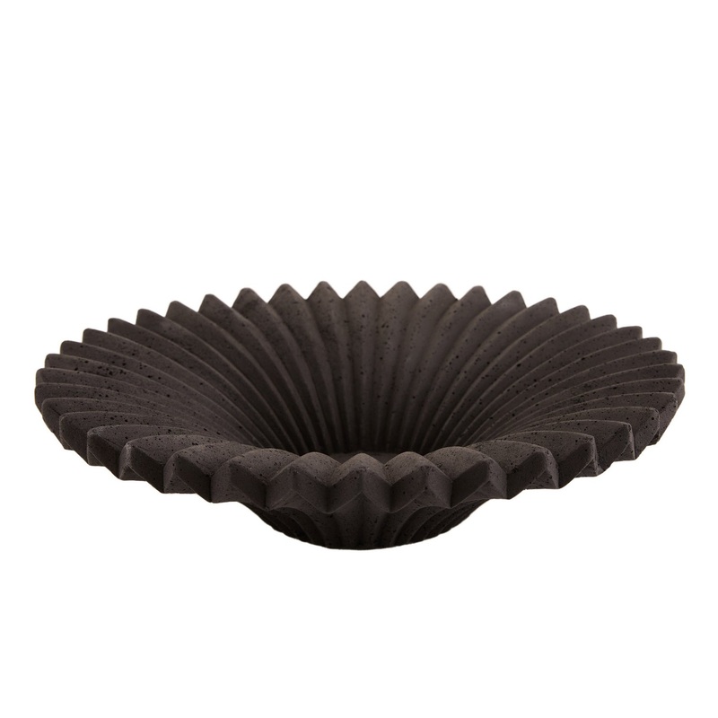 Arteriors 9307 Solara Centerpiece Charcoal