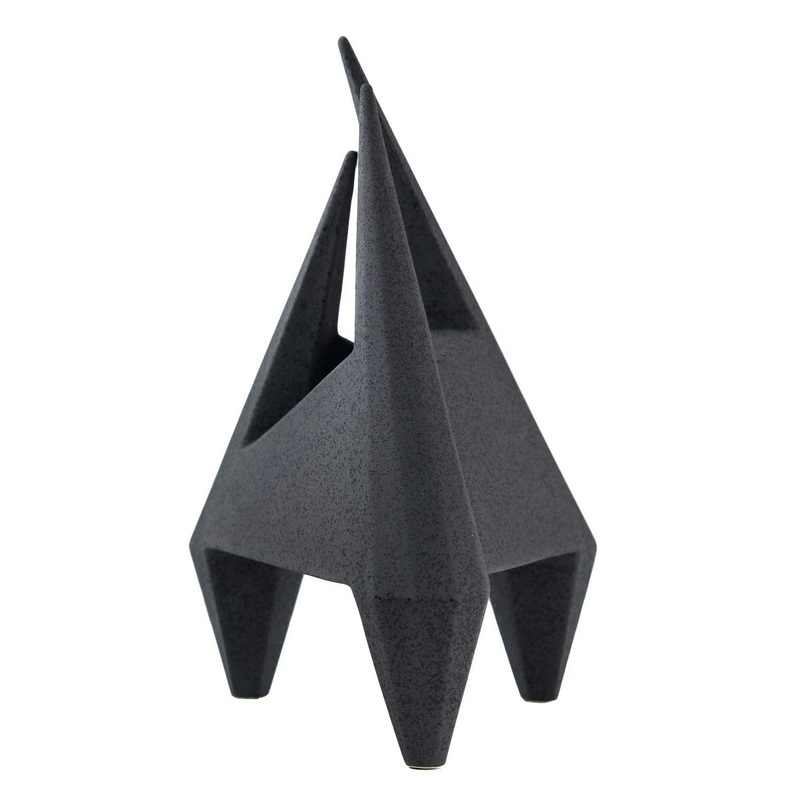 Arteriors ASE01 Tiago Sculpture Charcoal