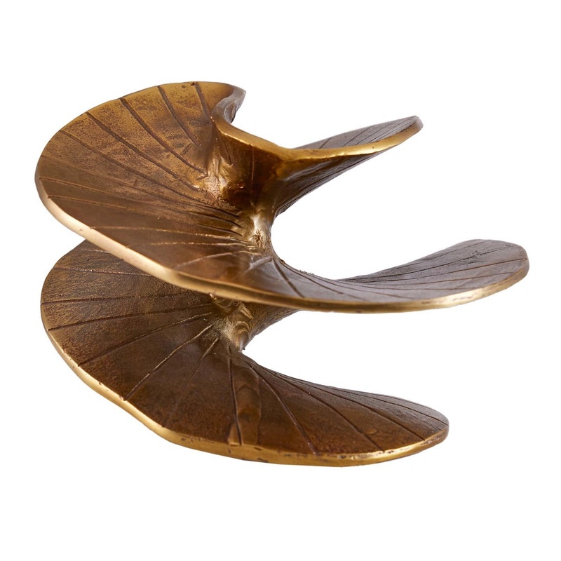 Arteriors ASI02 Uzima Sculpture Antique Brass