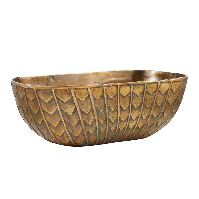 Arteriors ATI03 Ezekial Centerpiece Antique Brass