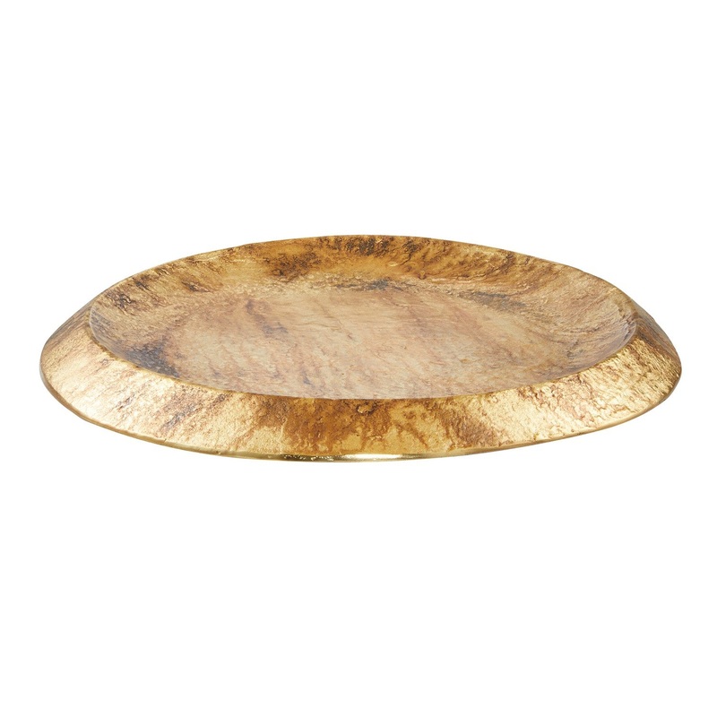 Arteriors ATI05 Everett Centerpiece Distressed Antique Brass
