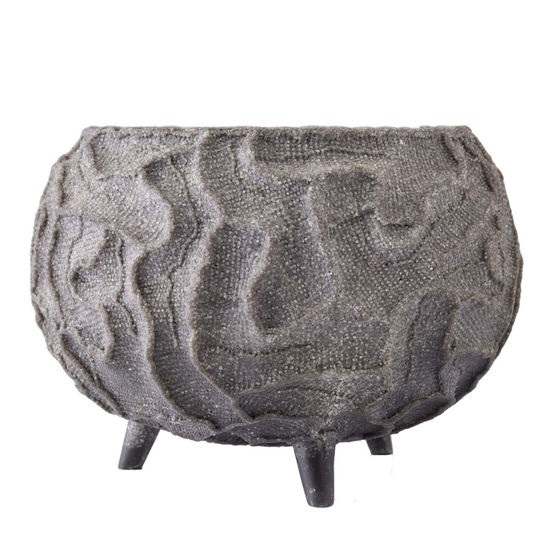 Arteriors AVC02 Hyder Planter Graphite