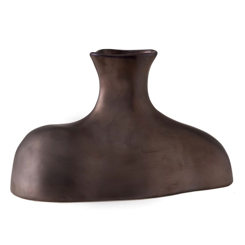 Arteriors AVC04 Gunmetal Vase Gunmetal