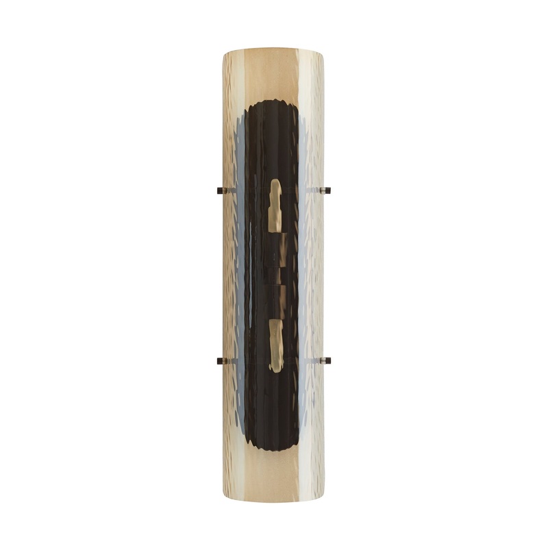 Arteriors DA49016 Bend Two Light Wall Sconce Amber