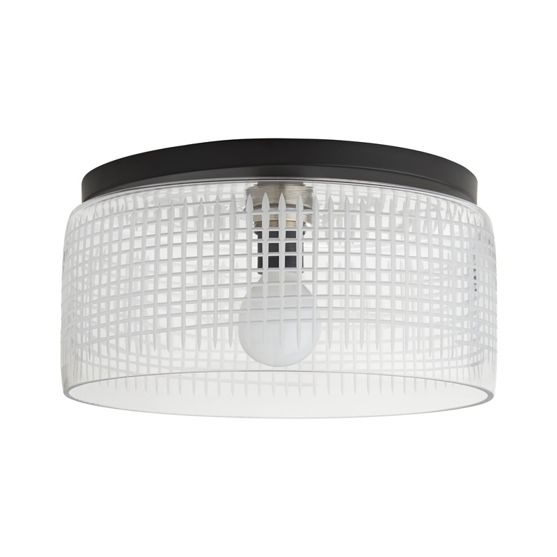 Arteriors DA49028 Cut One Light Flushmount Clear