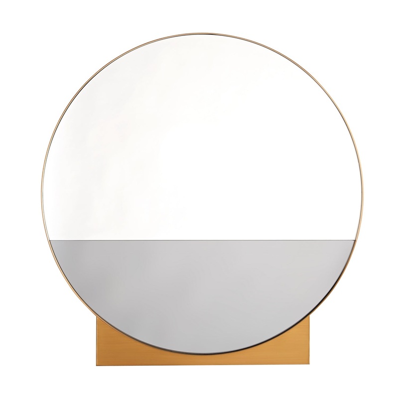 Arteriors DA9005 Datum Mirror Antique Brass (Discontinued)