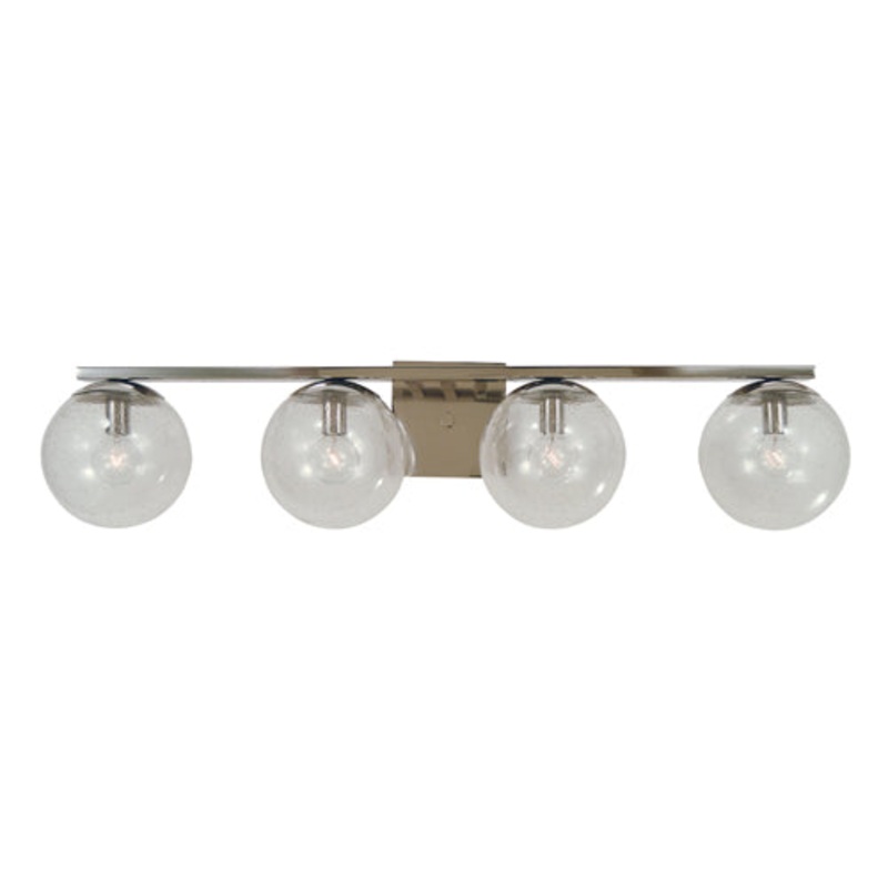 Framburg 4834 PN Jupiter Four Light Bath, Polished Nickel
