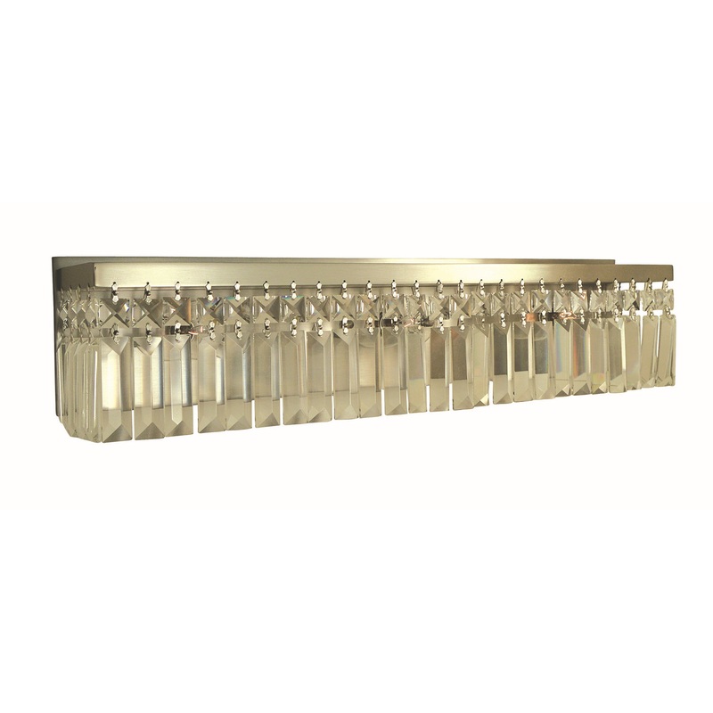 Framburg 5628 PN Hannah Three Light Wall Sconce, Polished Nickel
