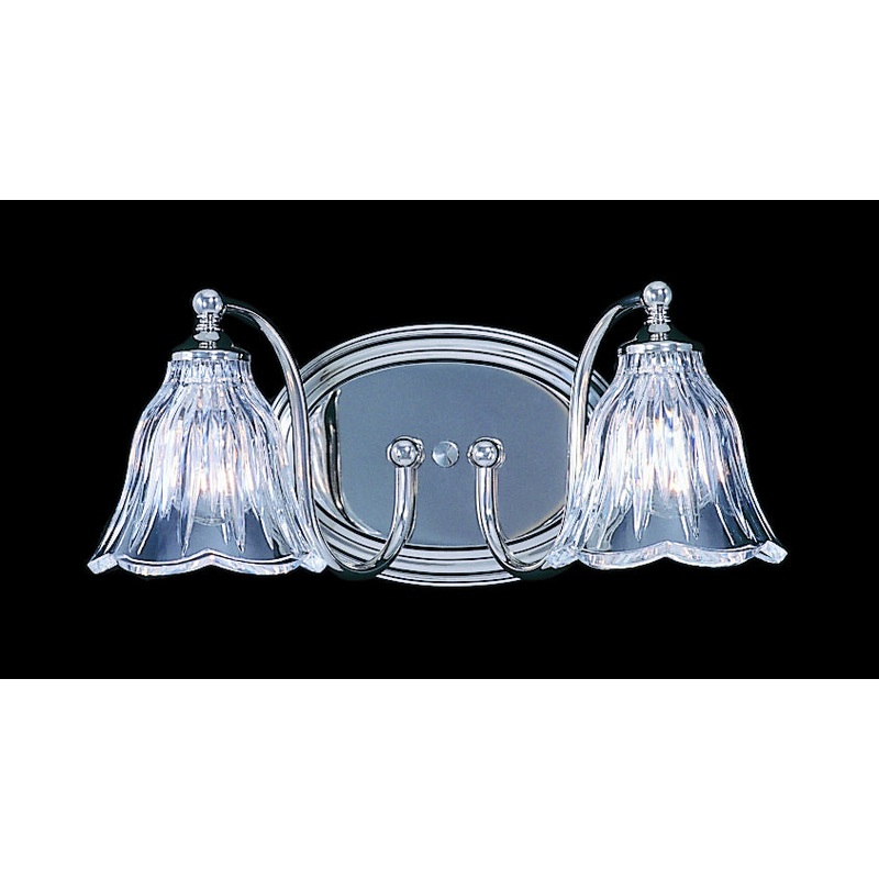 Framburg 8172 PN Geneva Two Light Wall Sconce, Polished Nickel