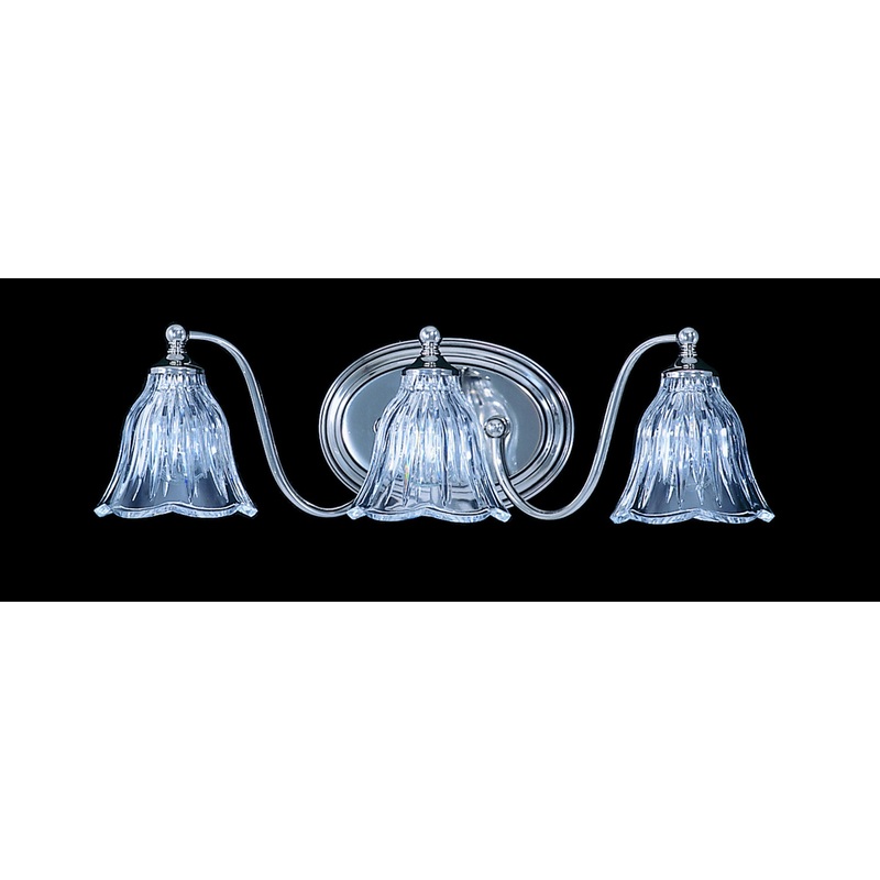 Framburg 8173 PN Geneva Three Light Wall Sconce, Polished Nickel
