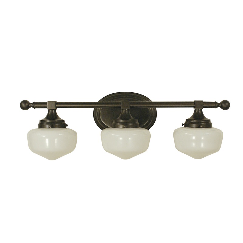 Framburg 2939 MB Taylor Three Light Wall Sconce, Mahogany Bronze