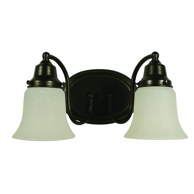Framburg 8412 MB Magnolia Two Light Wall Sconce, Mahogany Bronze