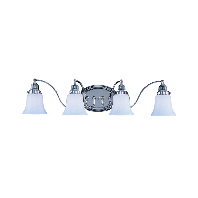 Framburg 8414 PN Magnolia Four Light Wall Sconce, Polished Nickel