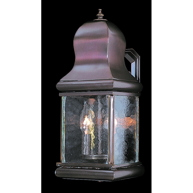 Framburg 9260 MB Marquis Two Light Exterior Wall Mount, Mahogany Bronze