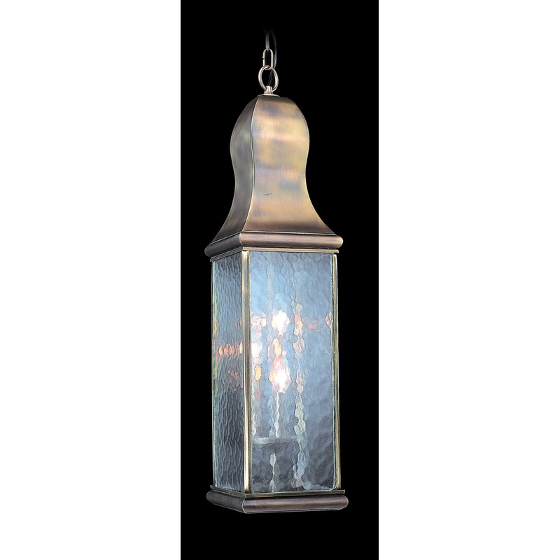 Framburg 9266 HB Marquis Three Light Exterior Ceiling Mount, Harvest Bronze