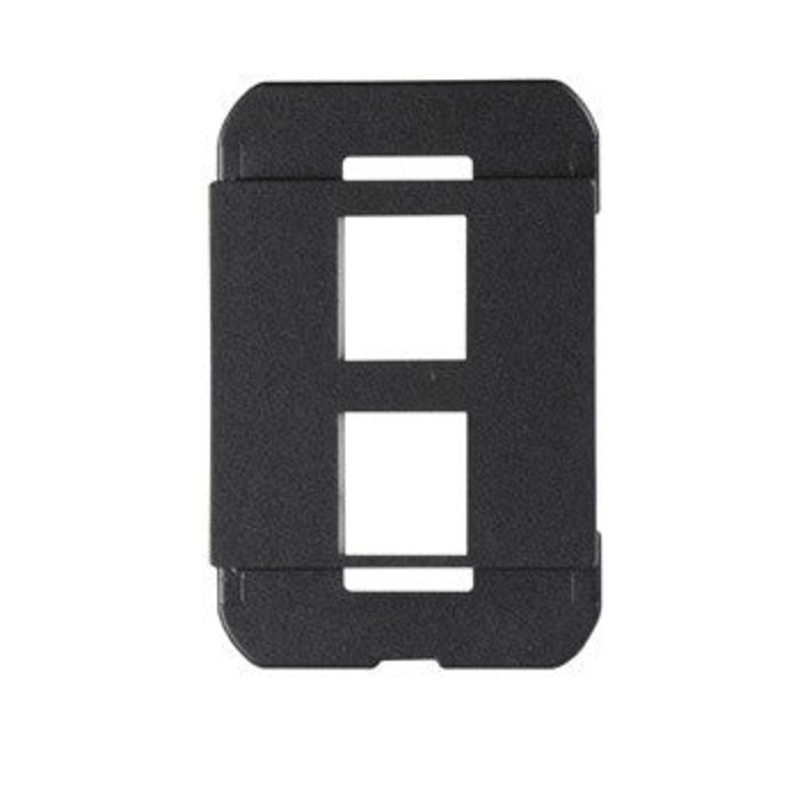 adorne AC2PFG1 2-Port Frame, Graphite
