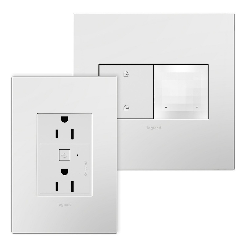 adorne with Netatmo WNAH15KITW1 Outlet Kit With H/A Switch, White