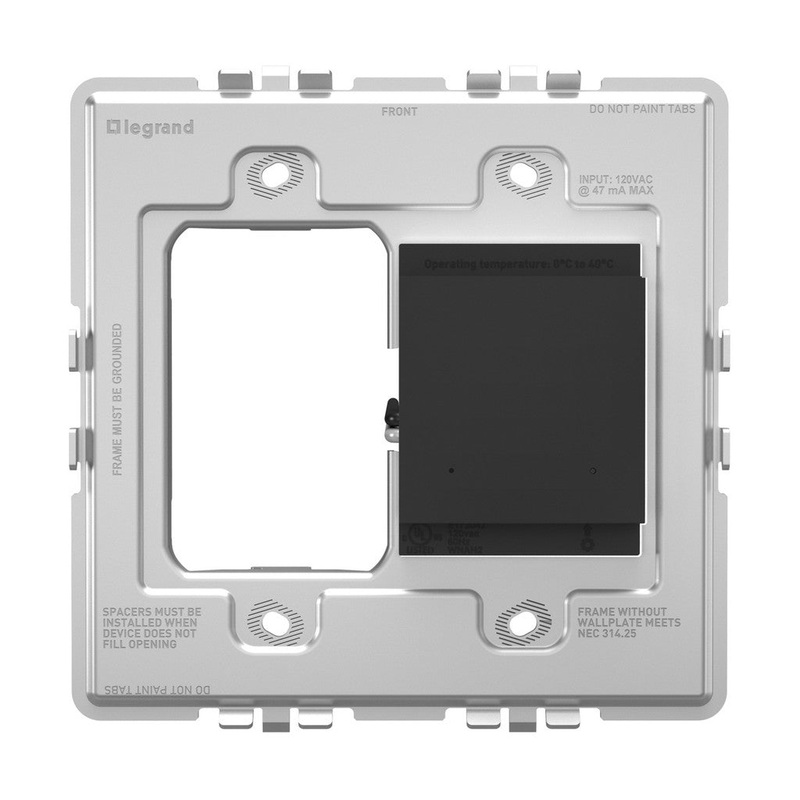 adorne WNAH2G1 Smart Surface-Mount Gateway with Netatmo, Graphite
