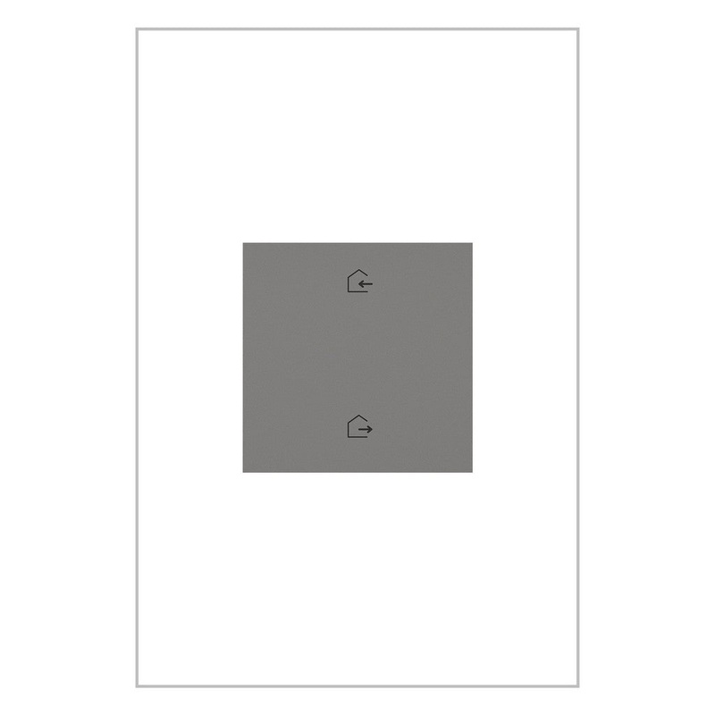 adorne WNAL33M1 Home/Away Wireless Smart Switch with Netatmo, Magnesium