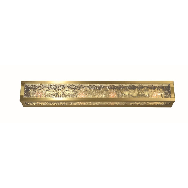 Framburg 5893 BR Avery Three Light Bath Sconce, Brushed Brass