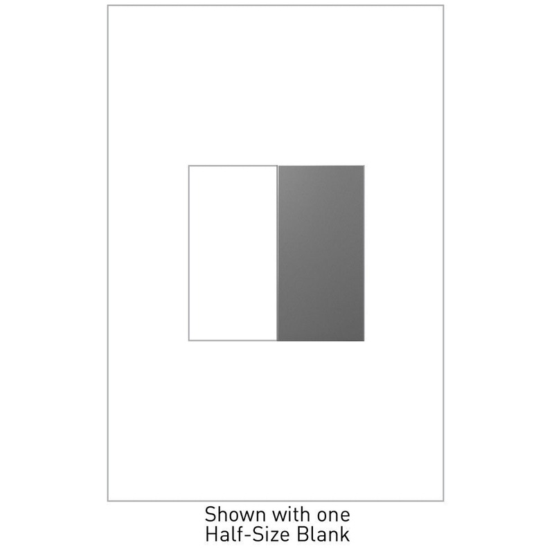 adorne AABK1M4 Blank, Half-Size, Magnesium