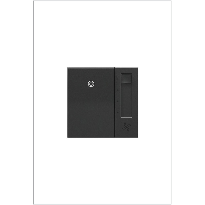 adorne AAFN4S16AG4 Paddle Fan Speed Control Switch, Graphite, with Microban