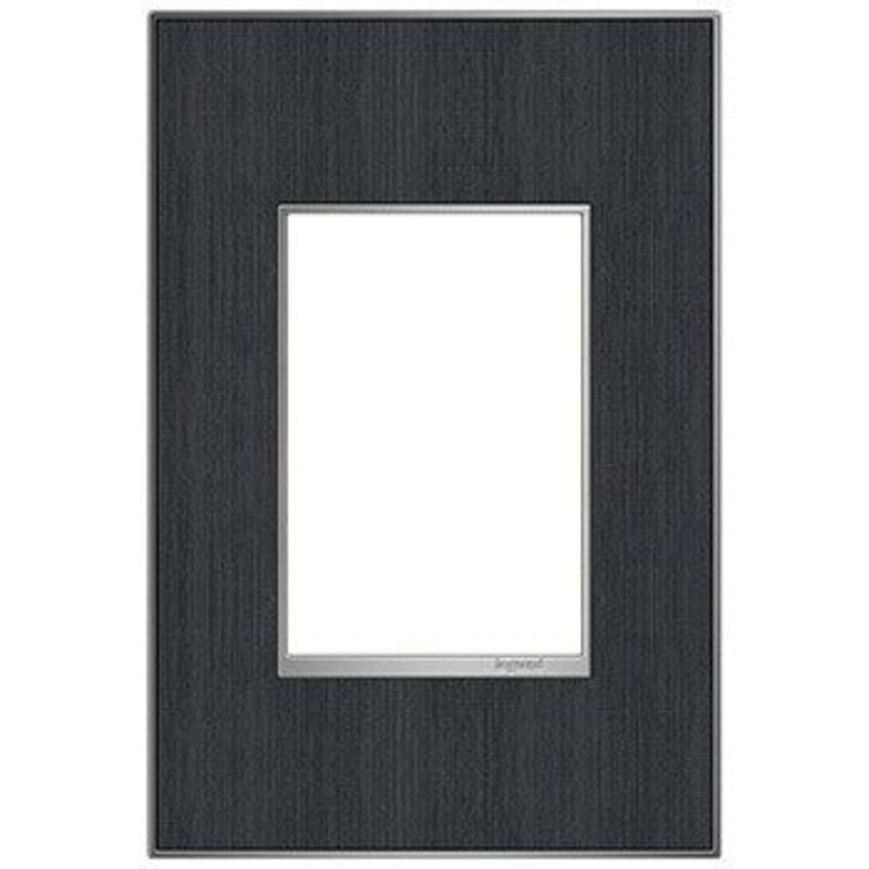 adorne AWM1G3RG4 Rustic Grey One-Gang-Plus Screwless Wall Plate