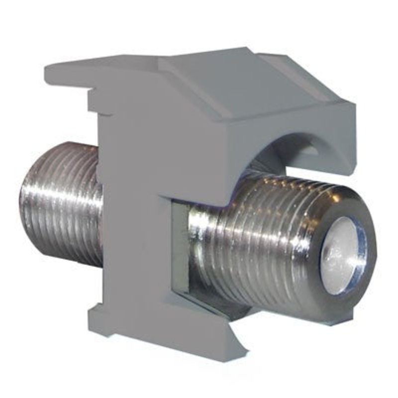 adorne ACNRFCM1 Video F-Connector, Magnesium