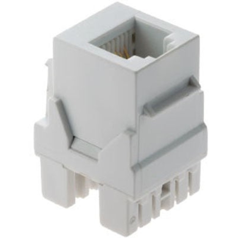 adorne ACRJ25W1 RJ25 Phone Jack, Black