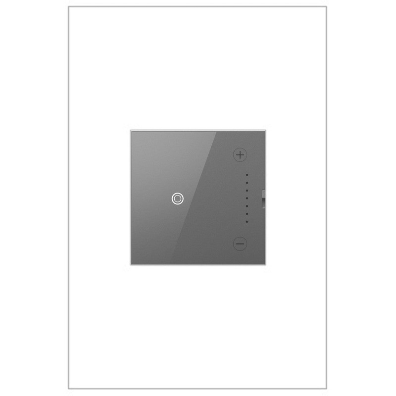 adorne ADTH703TUM4 Touch Tru-Universal Dimmer, Magnesium, with Microban