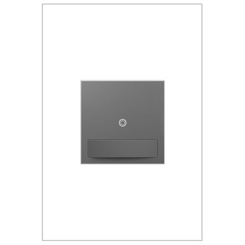 adorne ASOS32M4 Motion Sensor Switch, Auto On/Off, Magnesium, with Microban