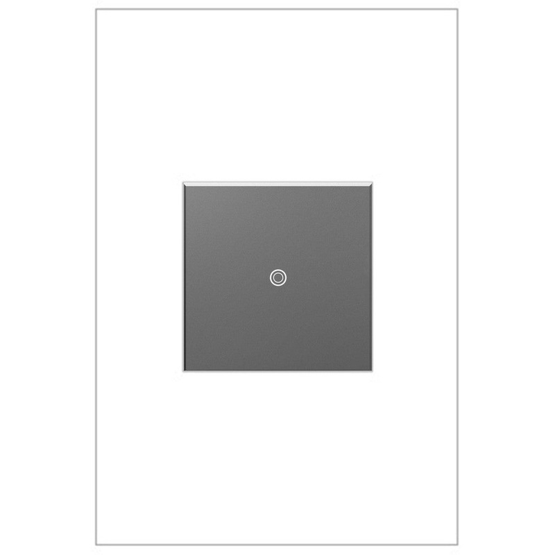 adorne ASTH1532M2 Touch Switch, Magnesium, with Microban