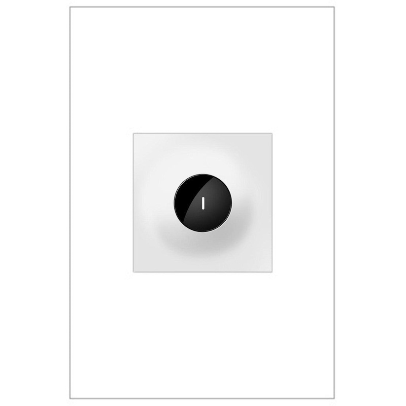 adorne ASWV1532W2 15A Wave Switch, White, with Microban