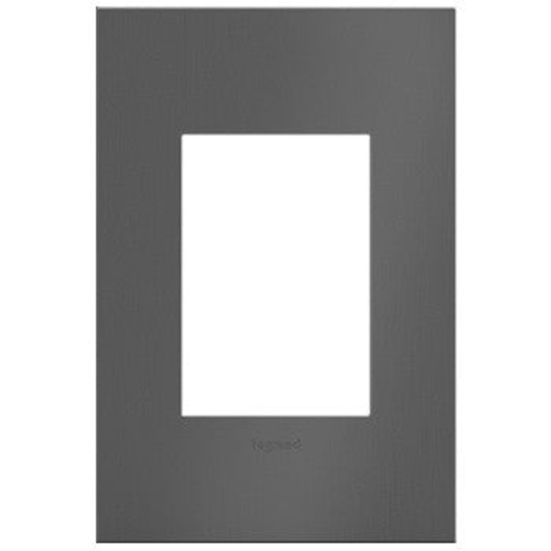 adorne AWC1G3BBN4 Brushed Black Nickel One-Gang-Plus Wall Plate