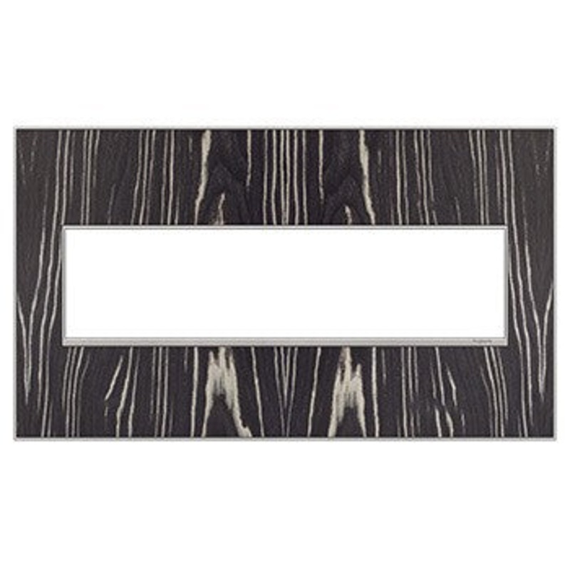 adorne AWM4GMA4 Macassar Four-Gang Screwless Wall Plate