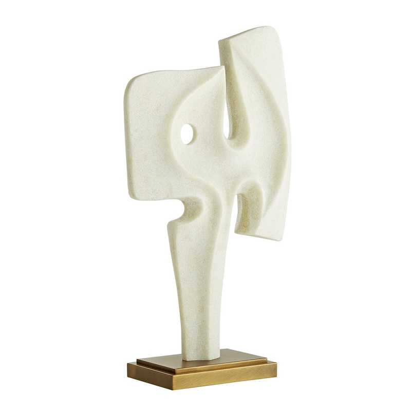Arteriors 9544 Maeve Sculpture Faux Marble