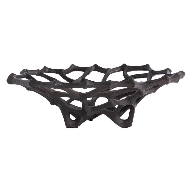Arteriors 6187 Thorn Centerpiece Antique Bronze